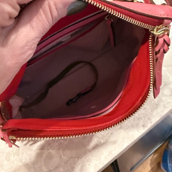 Dooney and Burke mini tassel shoulder bag - Picture 9 of 11